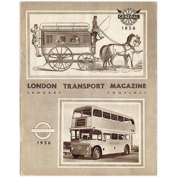 LONDON TRANSPORT MAGAZINE ɥ̶ɤλ 1956ǯ1 1003