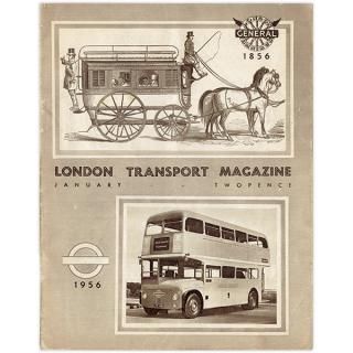 LONDON TRANSPORT MAGAZINE ɥ̶ɤλ 1956ǯ1 1003