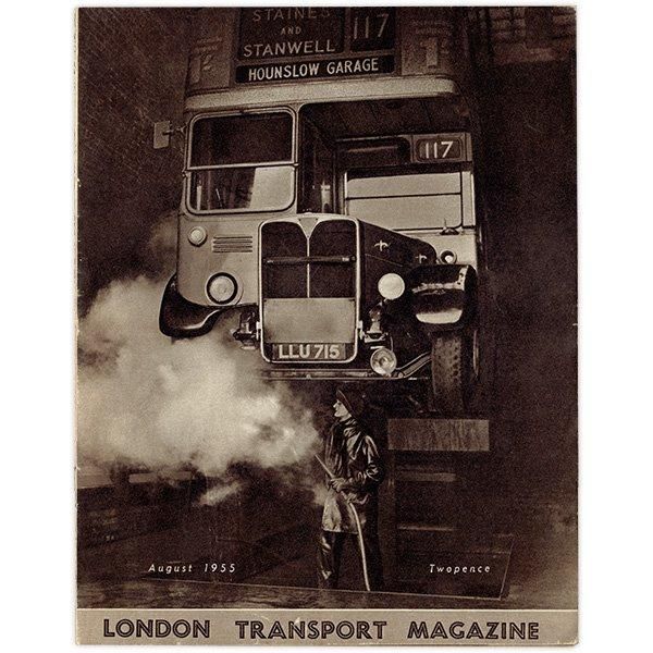 LONDON TRANSPORT MAGAZINE ɥ̶ɤλ 1955ǯ8 1004