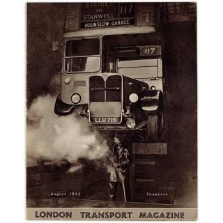 LONDON TRANSPORT MAGAZINE ɥ̶ɤλ 1955ǯ8 1004