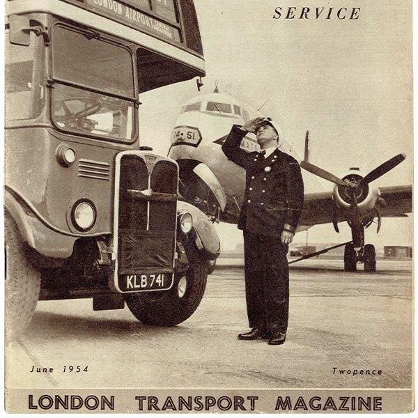 LONDON TRANSPORT MAGAZINE ɥ̶ɤλ 1954ǯ6 1005