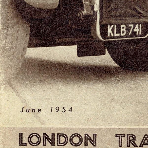LONDON TRANSPORT MAGAZINE ɥ̶ɤλ 1954ǯ6 1005