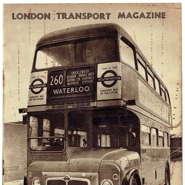 LONDON TRANSPORT MAGAZINE ɥ̶ɤλ 1957ǯ3 1006
