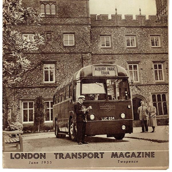 LONDON TRANSPORT MAGAZINE ɥ̶ɤλ 1955ǯ6 1007