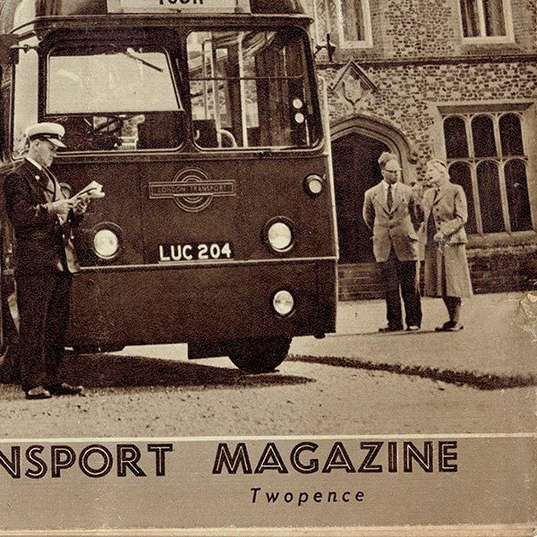 LONDON TRANSPORT MAGAZINE ɥ̶ɤλ 1955ǯ6 1007