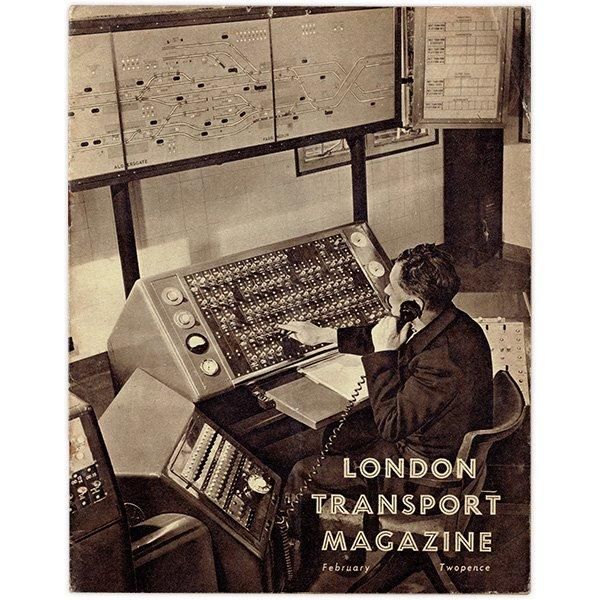 LONDON TRANSPORT MAGAZINE ɥ̶ɤλ 1957ǯ2ʤȻפ 1009