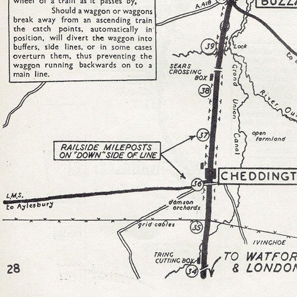 CHEDDINGTONʥǥȥˡBLETCHLEYʥ֥å꡼˼ Ŵƻ롼ȥޥå ơޥå 1940ǯ ꥹ | 1014