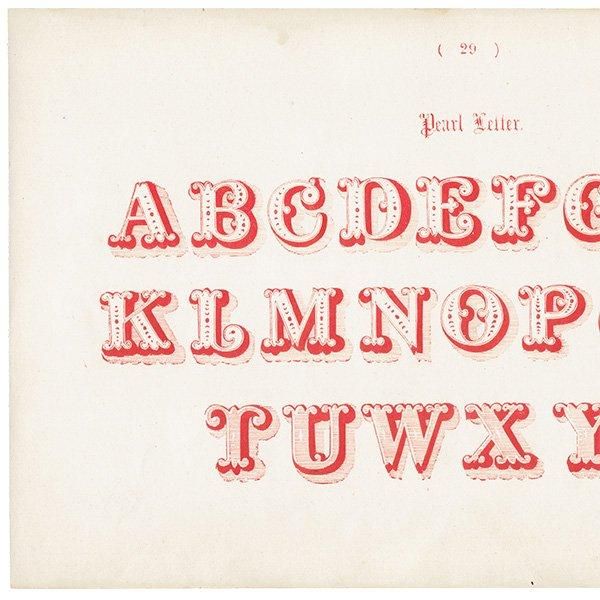 ե٥å Pearl Letter ѡ쥿 ʸ ݥե ꥹ ƥץ 1900ǯ 1026