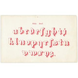 ե٥å Gothic Small ʸ ݥե ꥹ ƥץ 1900ǯ 1036