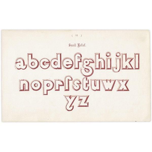 ե٥å Small Relief ꡼ ʸ ݥե ꥹ ƥץ 1900ǯ 1040
