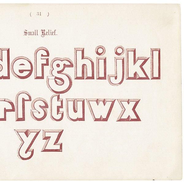 ե٥å Small Relief ꡼ ʸ ݥե ꥹ ƥץ 1900ǯ 1040