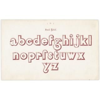 ե٥å Small Relief ꡼ ʸ ݥե ꥹ ƥץ 1900ǯ 1040