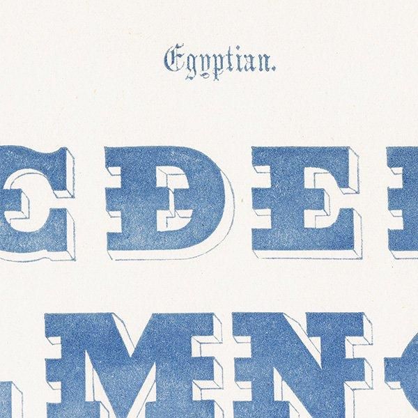 ե٥å Egyptian ץ ʸ ݥե ꥹ ƥץ 1900ǯ 1044