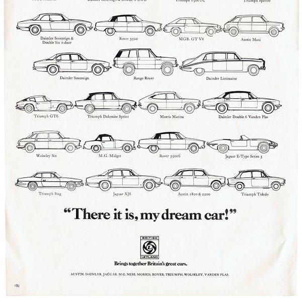 BRITISH LEYLAND ֥ƥå塦쥤 ưֲ Rover Austin Miniʤ 1970ǯ ơ 0193