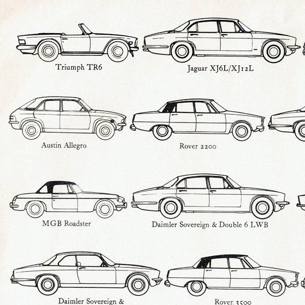 BRITISH LEYLAND ֥ƥå塦쥤 ưֲ Rover Austin Miniʤ 1970ǯ ơ 0193