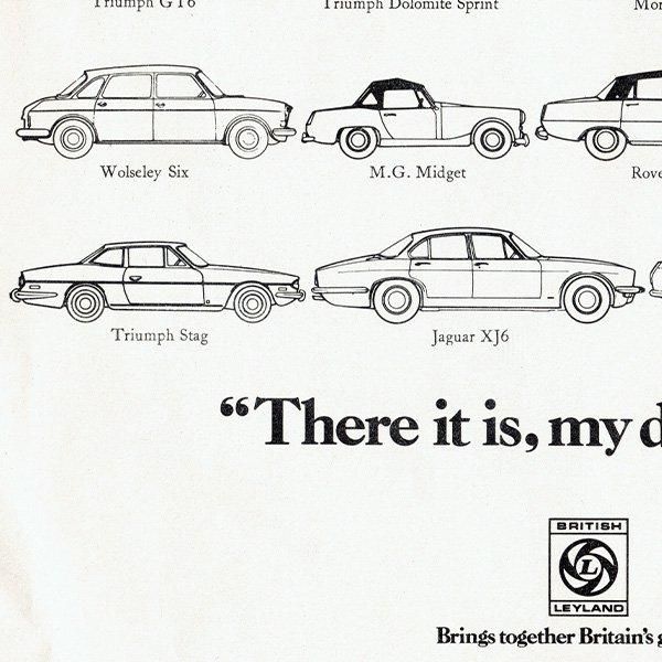 BRITISH LEYLAND ֥ƥå塦쥤 ưֲ Rover Austin Miniʤ 1970ǯ ơ 0193