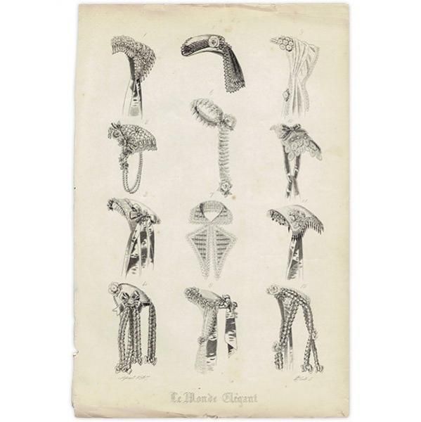 Le Monde Elegant ʥ롦ɡ쥬˥إåɥɥ쥹  1867ǯ եå󻨻 0646