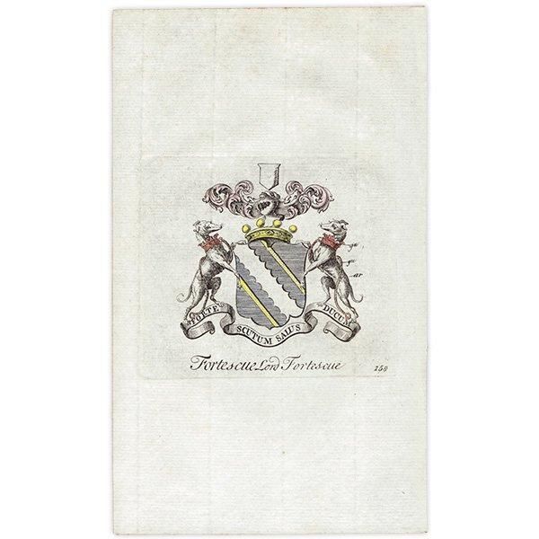 ѹ² Fortescue Lord Fortescueʥեƥ塼ߡˡ   ƥ ץ 1779ǯ  |  1225