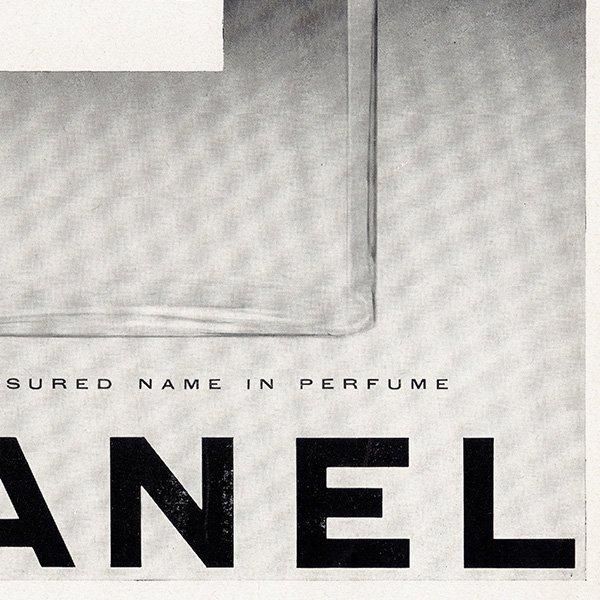シャネル N°5(CHANEL) 香水 古い広告(ヴィンテージ広告) 1956 シャネル N°5(CHANEL) 香水 古い広告(ヴィンテージ広告) 1956