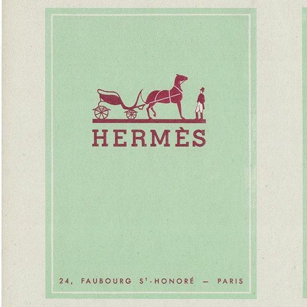 Hermès  RENOIR CREER ե󥹤θŤʥơ 1944ǯ 0505