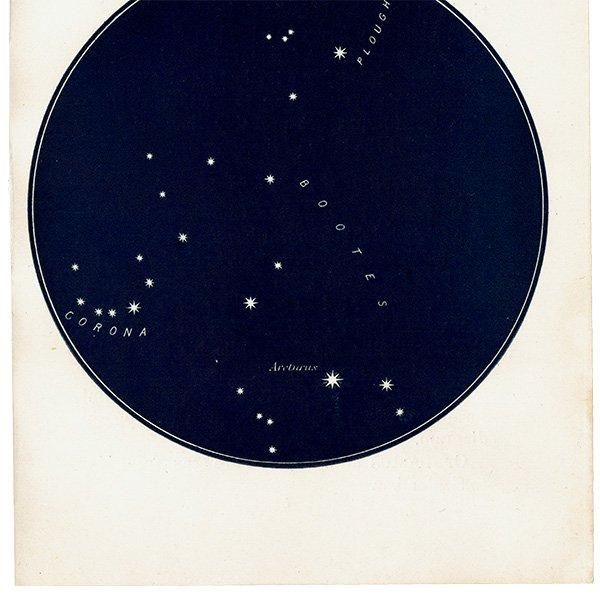 ŷʸء Bootesʤ¡Corona Borealisʤ¡ Map19 1909ǯ ꥹ ƥ ץ | 1019