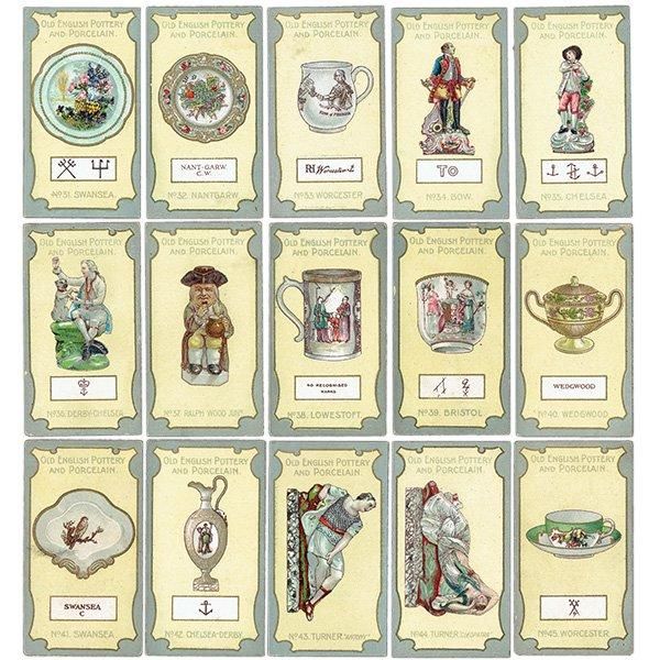ꥹ åȥ ƫ亮꡼ 1stOLD ENGLISH POTTERY AND PORCELAIN 50ե륻å 1912ǯ 1001