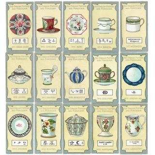 ꥹ åȥ ƫ亮꡼ 1stOLD ENGLISH POTTERY AND PORCELAIN 50ե륻å 1912ǯ 1001