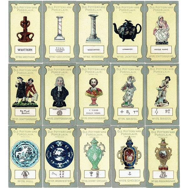 ꥹ åȥ ƫ亮꡼ 4thOLD POTTERY AND PORCELAIN 50ե륻å 1913ǯ 1004