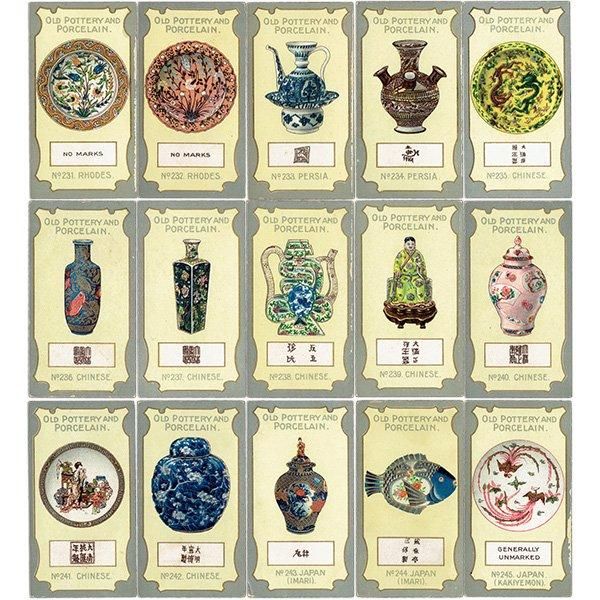 ꥹ åȥ ƫ亮꡼ 5thOLD POTTERY AND PORCELAIN 50ե륻å 1913ǯ 1005