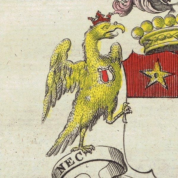 英国貴族の紋章 「St.John Viscount Bollingbroke（ボリング