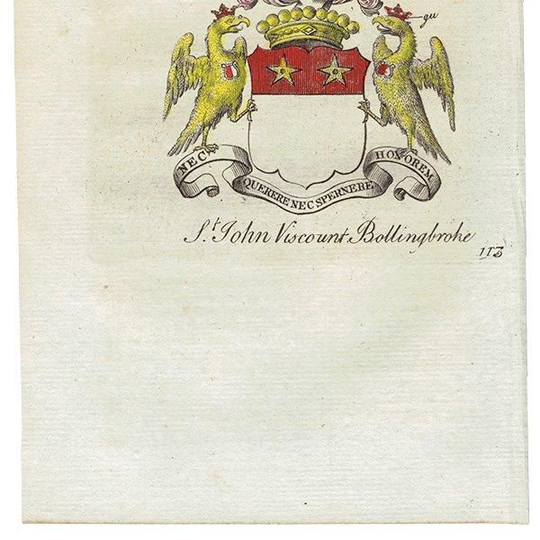 ѹ² St.John Viscount Bollingbrokeʥܥ󥰥֥åҼߡˡ   ƥ ץ 1779ǯ  |  1230