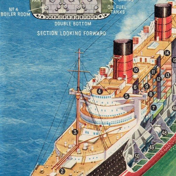 R.M.S. QUEEN MARY 󡦥꡼ () 1948ǯ ꥹ ơץ γ 1009