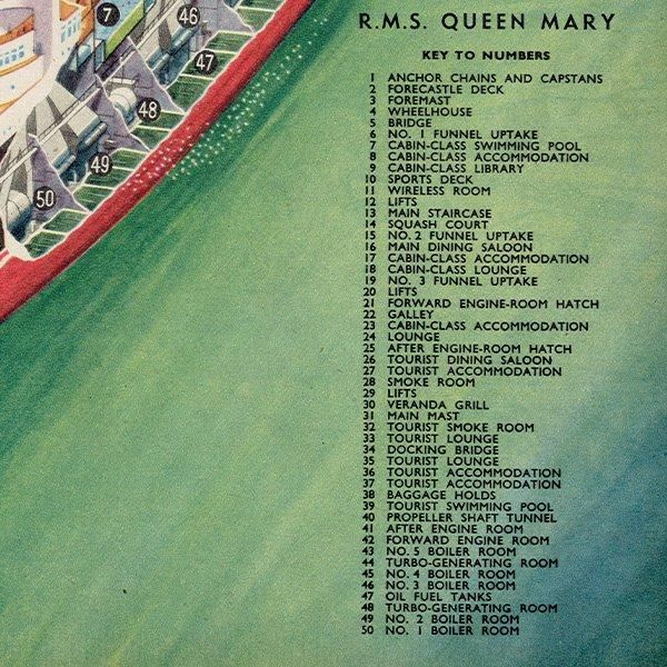R.M.S. QUEEN MARY 󡦥꡼ () 1948ǯ ꥹ ơץ γ 1009