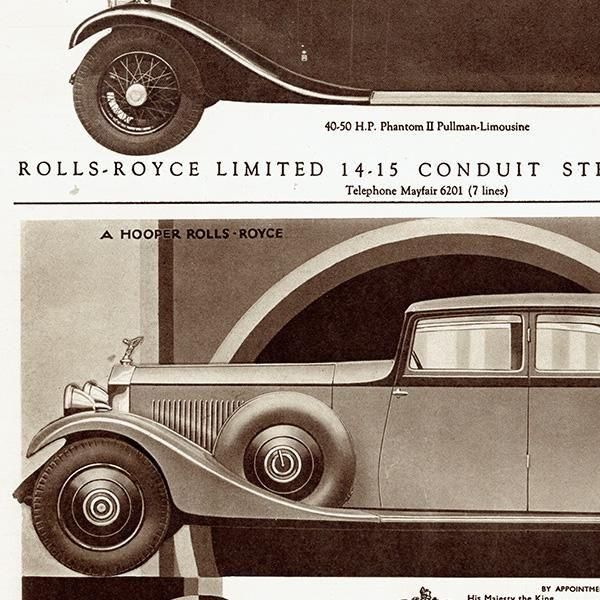 륹ROLLS - ROYCEHooper and Co. 1933ǯ ǥ ơ 0196
