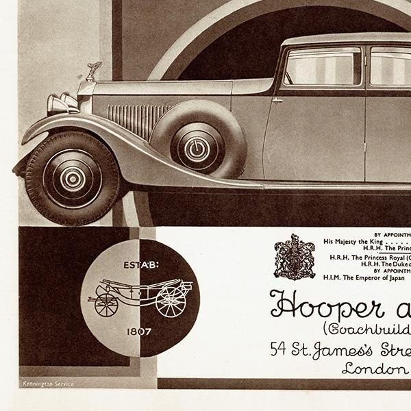 륹ROLLS - ROYCEHooper and Co. 1933ǯ ǥ ơ 0196
