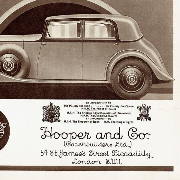 륹ROLLS - ROYCEHooper and Co. 1933ǯ ǥ ơ 0196