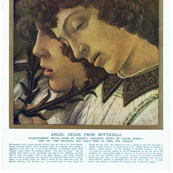 ɥܥåƥå Mary with Child and Singing Angels ꥹ ƥ 1933ǯ 0271