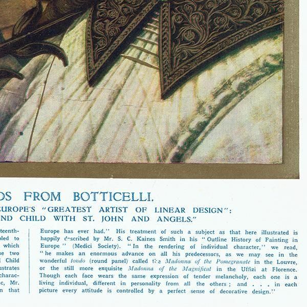 ɥܥåƥå Mary with Child and Singing Angels ꥹ ƥ 1933ǯ 0271