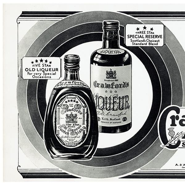 å Crawford's LIQUEURΥơ  1933ǯ 0516