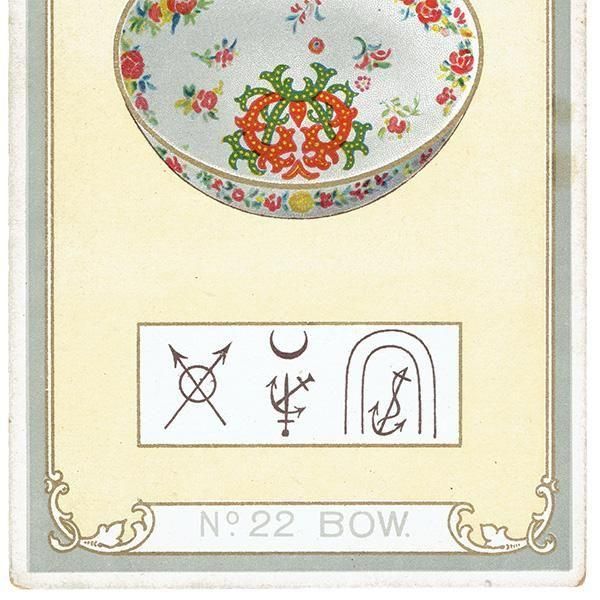 BOW ܥ ѹƫ OLD ENGLISH POTTERY and PORCELAIN ݥȥ ꥹ ƥ 1912ǯ 1112