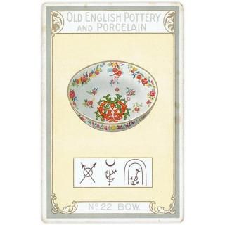BOW ܥ ѹƫ OLD ENGLISH POTTERY and PORCELAIN ݥȥ ꥹ ƥ 1912ǯ 1112
