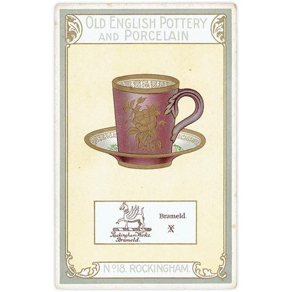 ROCKINGHAM å󥬥 ѹƫ OLD ENGLISH POTTERY and PORCELAIN ݥȥ ꥹ ƥ 1912ǯ 1108
