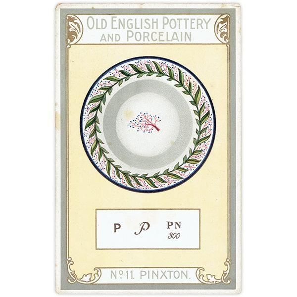 PINXTON ԥ󥯥ȥ ѹƫ OLD ENGLISH POTTERY and PORCELAIN ݥȥ ꥹ ƥ 1912ǯ 1103