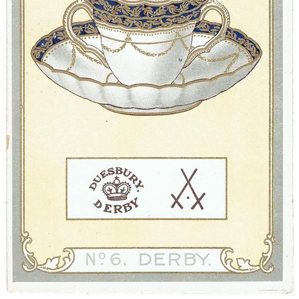 DERBY ӡ ѹƫ OLD ENGLISH POTTERY and PORCELAIN ݥȥ ꥹ ƥ 1912ǯ 1117