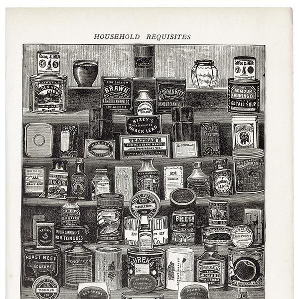 ߥӡȥβܤ 㤤֤ʤɡHOUSEHOLD REQUISITES 1905ǯ ꥹƥץ 0151