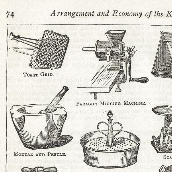 ߥӡȥβܤ åʡArrangement and Economy of the Kichen 1895ǯ ꥹƥץ 0152