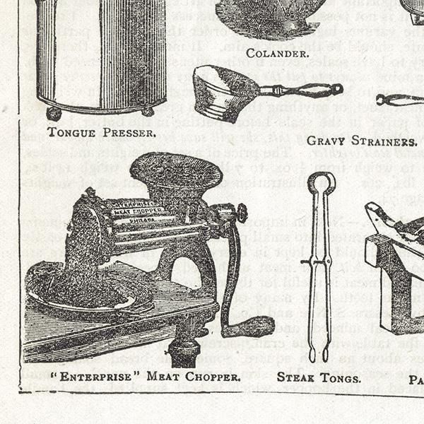 ߥӡȥβܤ åʡArrangement and Economy of the Kichen 1895ǯ ꥹƥץ 0152