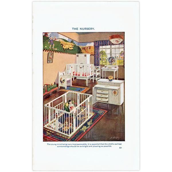 ߥӡȥβܤ Ҷ THE NURSERY 1923ǯ ꥹƥץ 0156