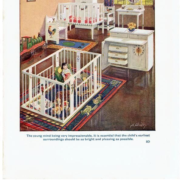 ߥӡȥβܤ Ҷ THE NURSERY 1923ǯ ꥹƥץ 0156