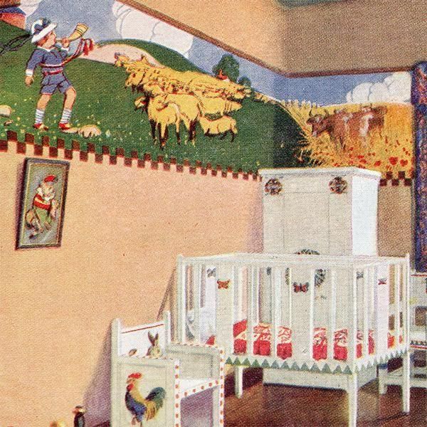 ߥӡȥβܤ Ҷ THE NURSERY 1923ǯ ꥹƥץ 0156